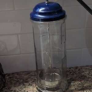 Vintage Straw Container